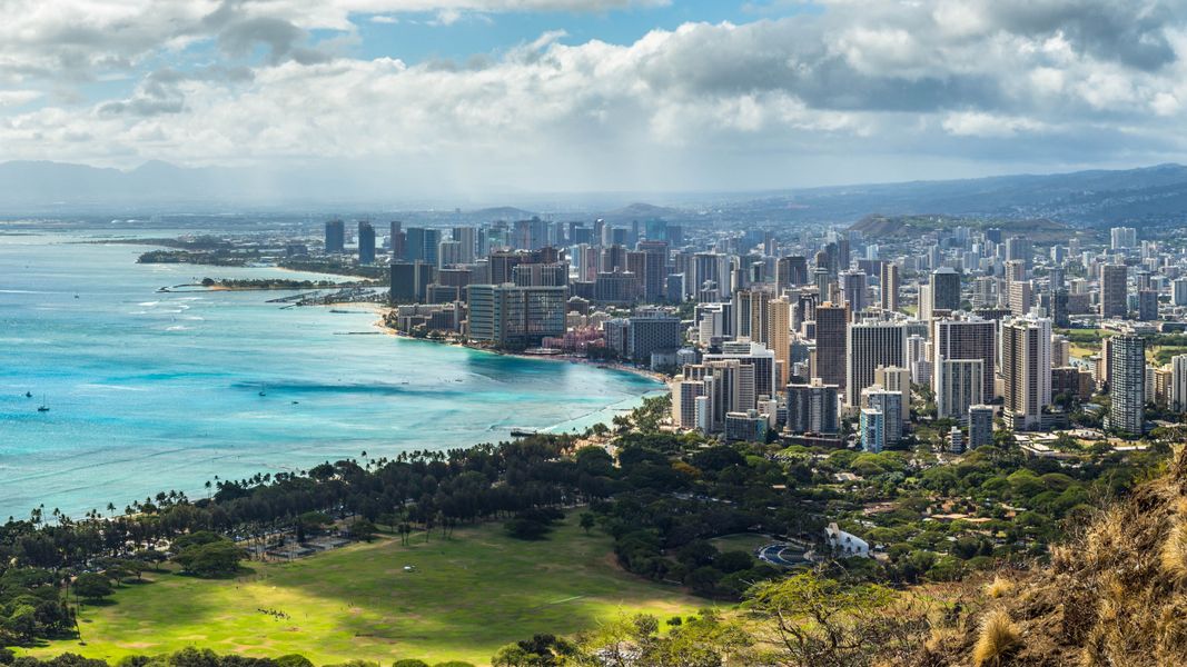 Aankomst op Oahu